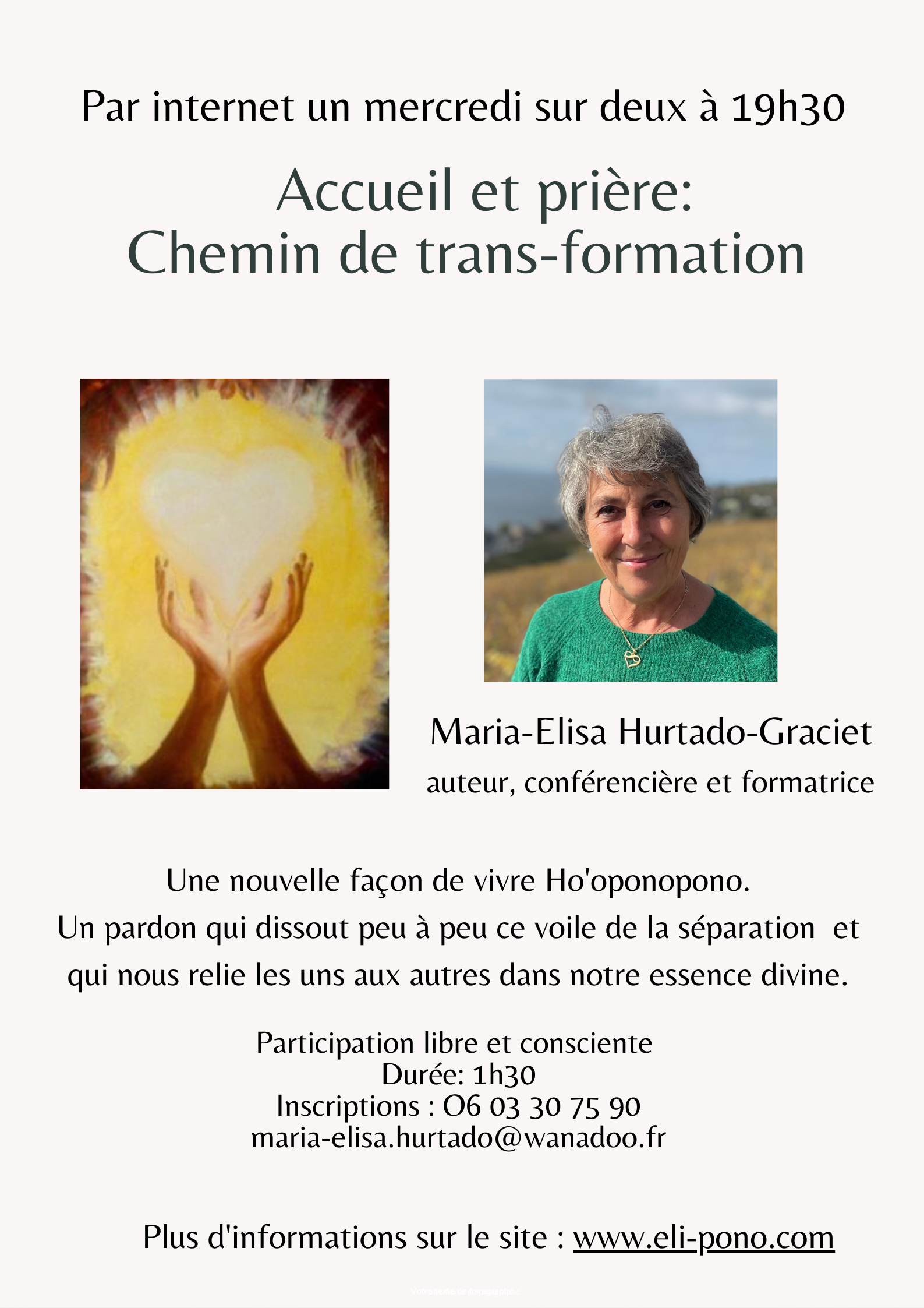 Ateliers on line un mercredi sur deux